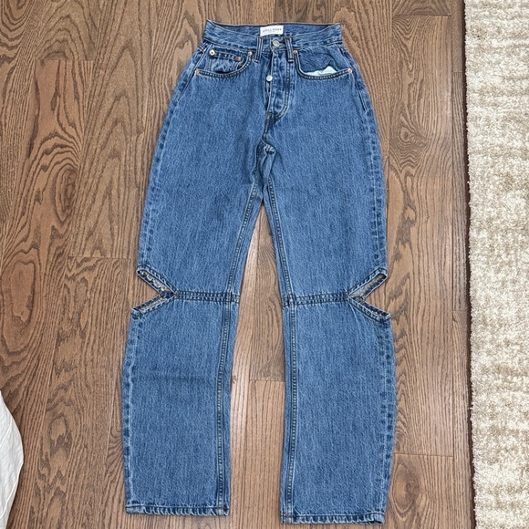 Blue High-Waisted Women Jeans - Picture 1 of 4